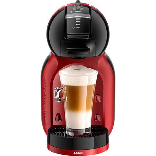 Cafeteira Expresso Arno Dolce Gusto Mini Me Preta e Vermelha 220v