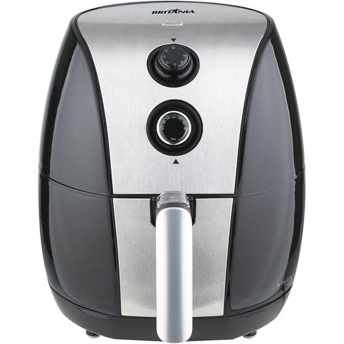 Fritadeira Elétrica Sem Óleo - Air Fryer Britânia BFR02PI 3,2 Litros Preta com Timer - 127v