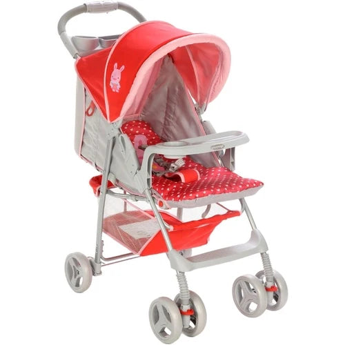 Carrinho De Bebê Fit Rosa Puppy - Voyage