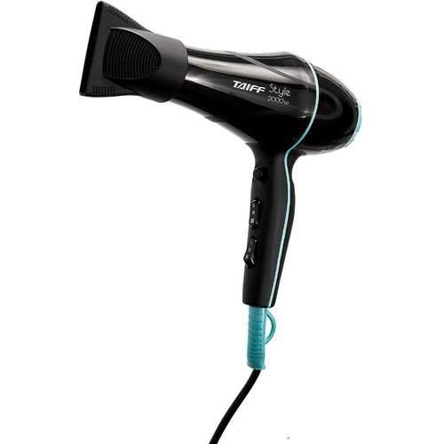 Secador de Cabelo Taiff Style Preto 2000W - 127v