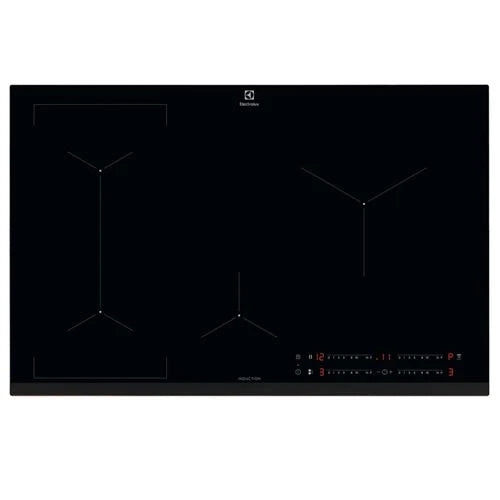 Cooktop por Indução Electrolux em Vidro com 04 Bocas, 14 Níveis de Potência e Painel Touch Preto - IE80P