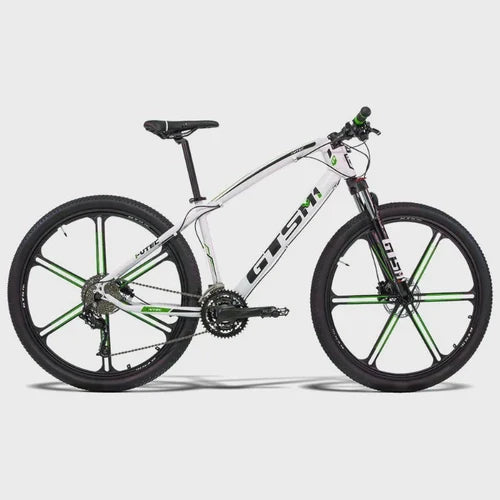 Bicicleta gts Aro 29 Freio a Disco Hidráulico Câmbio MX9 27 Marchas e Amortecedor com Rodas de Magnésio gts M1 i-vtec MX9 Magnésio