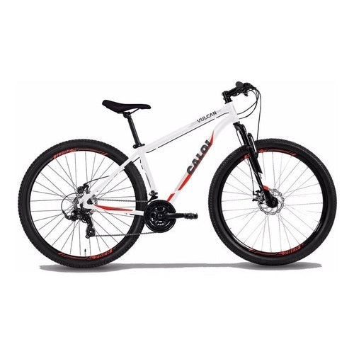 Bicicleta Mtb Caloi Vulcan Aro 29 - 21 Velocidades - Branco