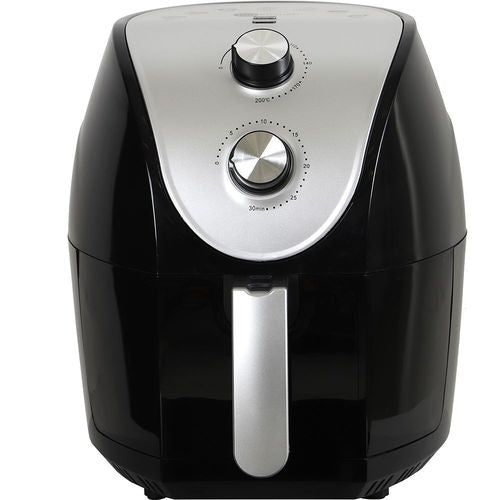 Fritadeira Elétrica sem óleo 3,5L 1400W Preto Fun Kitchen - 110v