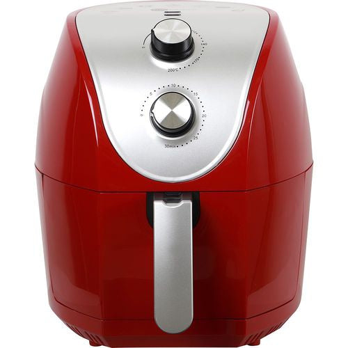 Fritadeira Elétrica sem óleo 3,5L 1400W Vermelha Fun Kitchen - 220v