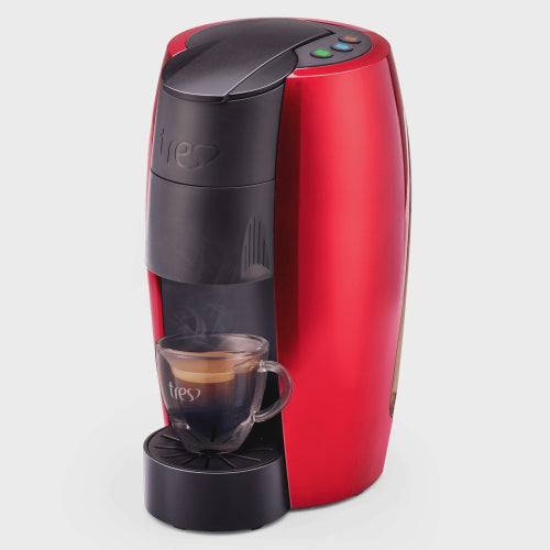 Cafeteira Expresso G1 Lov Vermelha - Tres - 110v + 40 Cápsulas