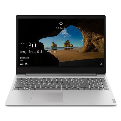 Notebook Lenovo Ultrafino Ideapad S145 Intel Core i5-1035G1 8GB 256GB SSD W10 15.6" Prata