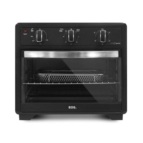 Forno Elétrico e Air Fryer 25L eos EFE25AP Preto 110V