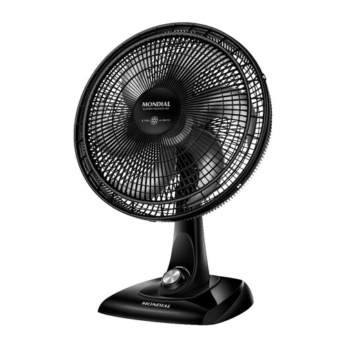 Ventilador de mesa 40cm Mondial VSP-40-B Super Power preto/cinza - 220v