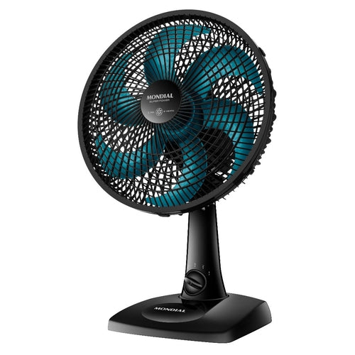 Ventilador de mesa 30cm Mondial VSP-30-AP Super Power preto/azul - 127V