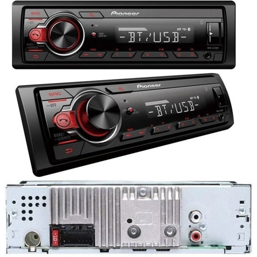 Som Automotivo MVH-S218BT Pioneer 1DIN MP3 USB Bluetooth Frente destacável am fm aux rds