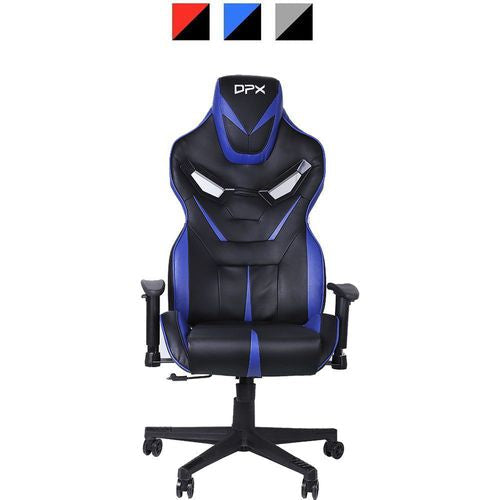 Cadeira Gamer Azul Reclinável e Giratória GT9 Max - DPX