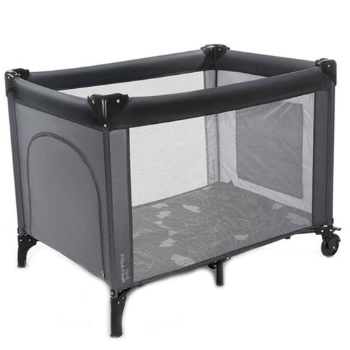 Berço Portátil Para Bebê Lullaby Até 15kgs Cinza Multikids