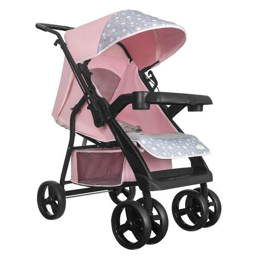 Carrinho de Bebê Joy II Rosa - Tutti Baby