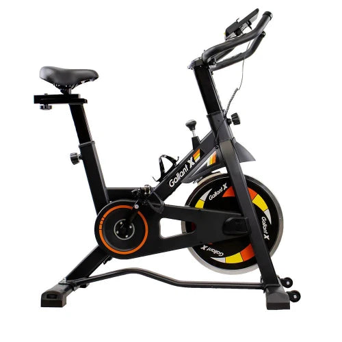 Bicicleta Ergométrica Gallant Elite X Spinning Roda de Inercia 8kg até 110kg Mecânica GSB08HBTA-PT