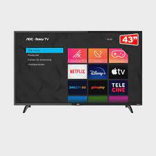 Smart TV aoc 43 Full HD 43S5195/78G roku, hdmi, usb, Conexão Wi-Fi, Conversor Digital