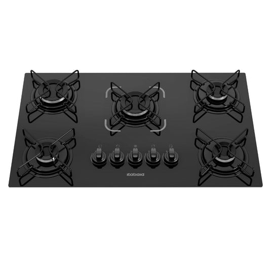 Cooktop Essencial Itatiaia 5 bocas Preto - Bivolt